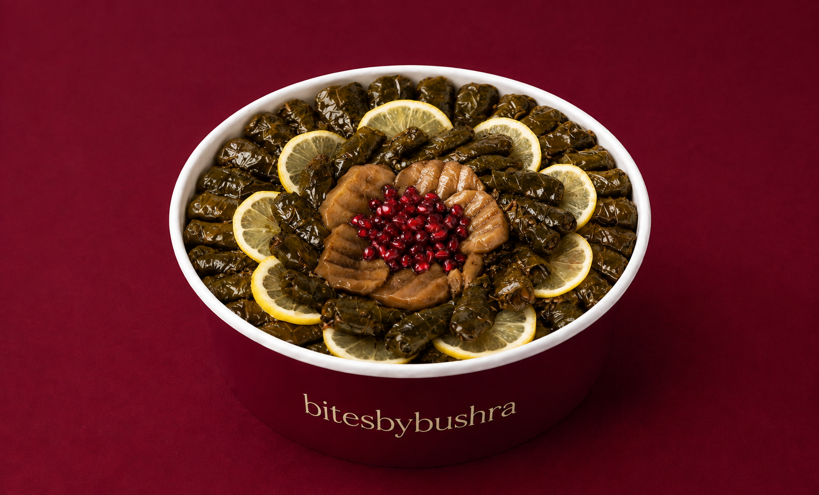Vegetarisk vinbladsdolma – Bowl
