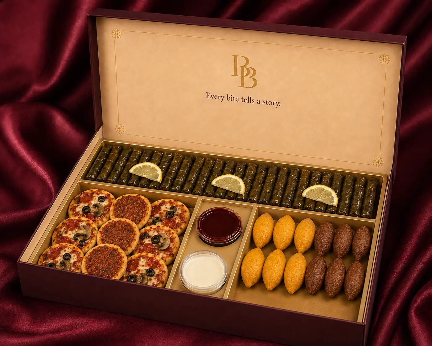 Boxar från Bites by Bushra