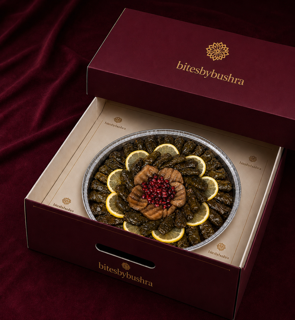 Vegetarisk vinbladsdolma – Deluxe